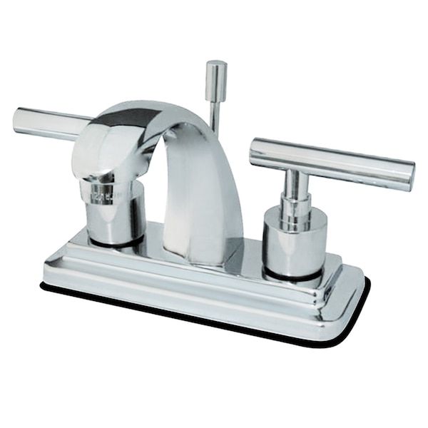 KS4641CML 4" Centerset Bathroom Faucet, Polished Chrome